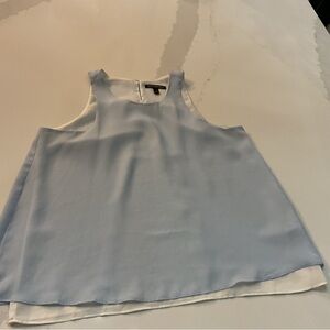 Banana Republic Sky Blue Sleeveless Blouse